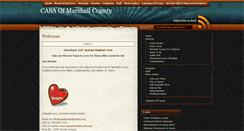 Desktop Screenshot of casamarshallcounty.org