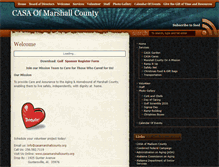 Tablet Screenshot of casamarshallcounty.org